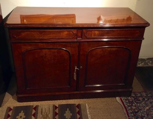Victorian Mahogany Chiffonier Base