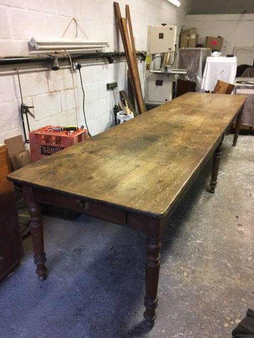 12ft Farmhouse Table
