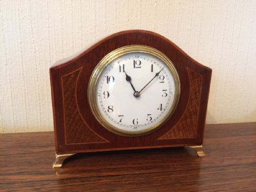 Mahogany Mantel Clock