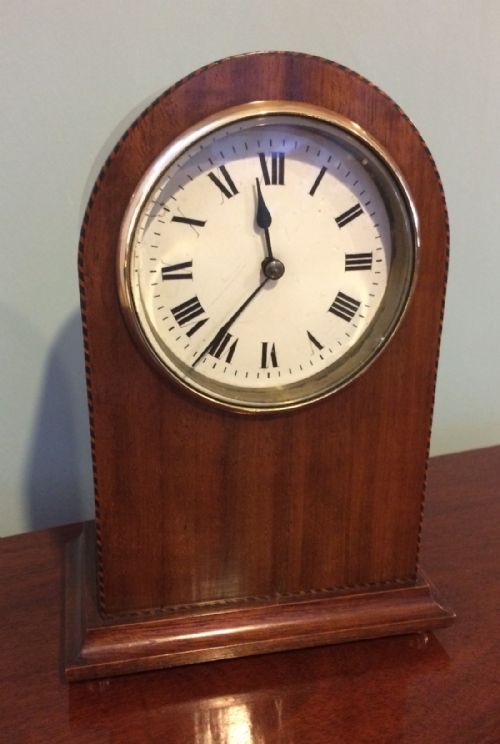 Mahogany Mantel Clock