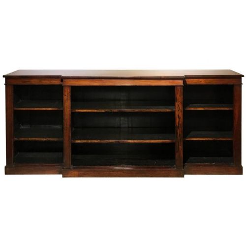 Georgian Rosewood Breakfront Bookcase