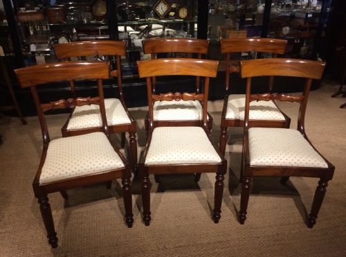 Six Victorian Dining Chairs