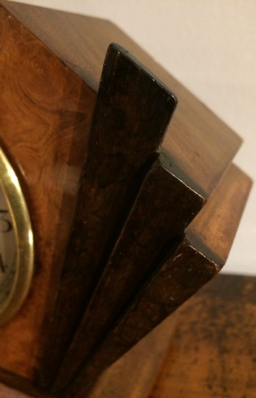 fig 1. ART DECO MANTEL CLOCK