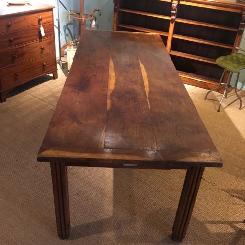 Oak Farmhouse Table