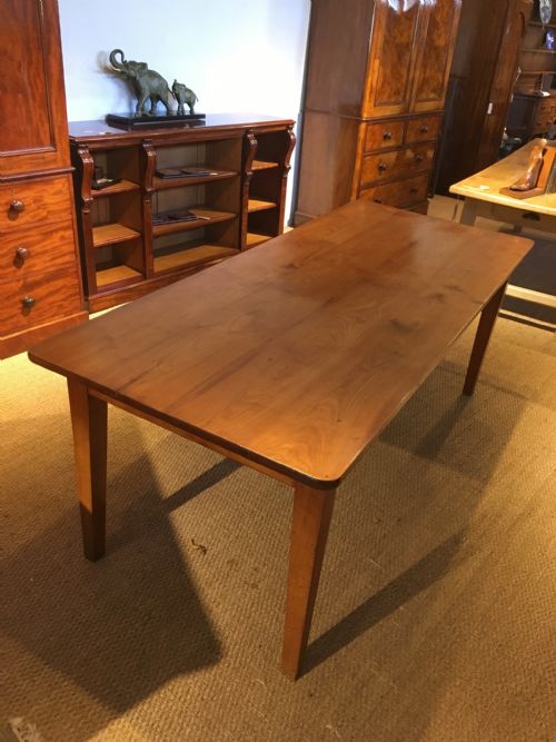 Late 19th Century Cherrywood Farmhouse Table