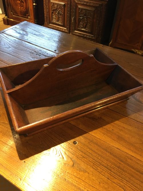 Mahogany Cutlery Tray
