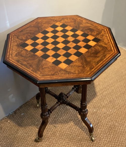 Victorian Chess Table