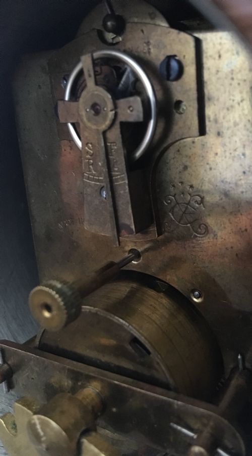 fig 1. 1920’s MANTEL CLOCK 