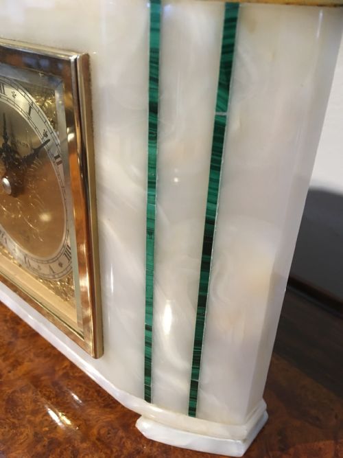 fig 1. ELLIOTT ART DECO MANTEL CLOCK 