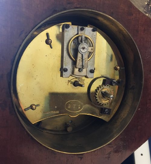 fig 1. ART NOUVEAU MANTEL CLOCK 