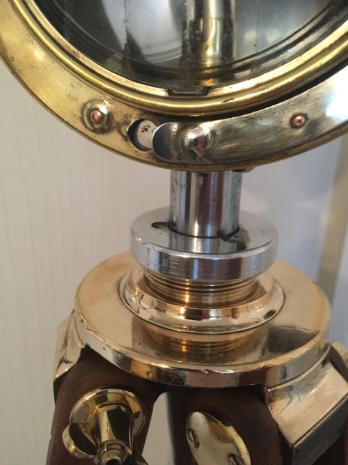 fig 4. ALDIS LAMP ON STAND