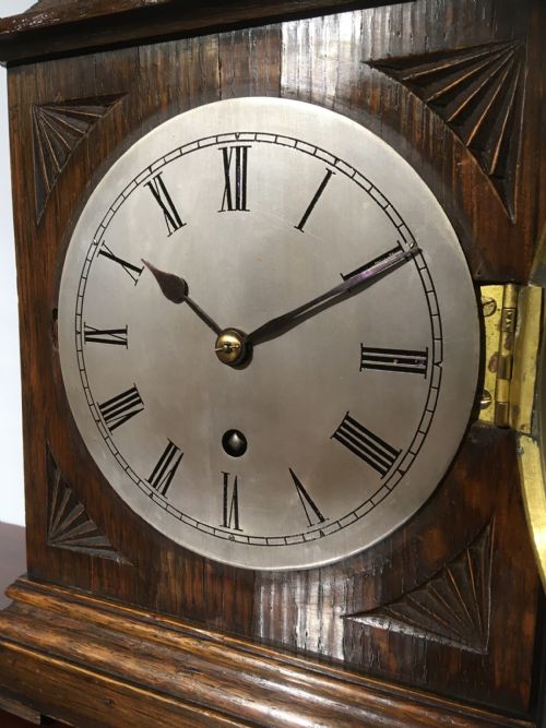 fig 2. OAK CASED MANTEL CLOCK