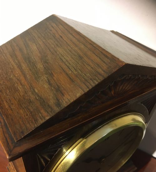fig 5. OAK CASED MANTEL CLOCK