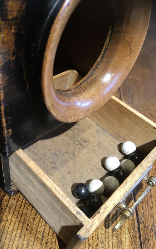 fig 1. “BLACK BALL” BALLOT BOX