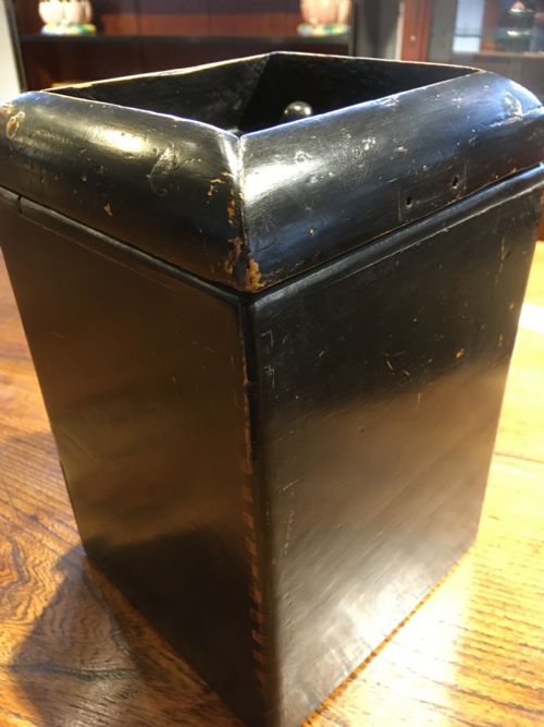 fig 3. “BLACK BALL” BALLOT BOX