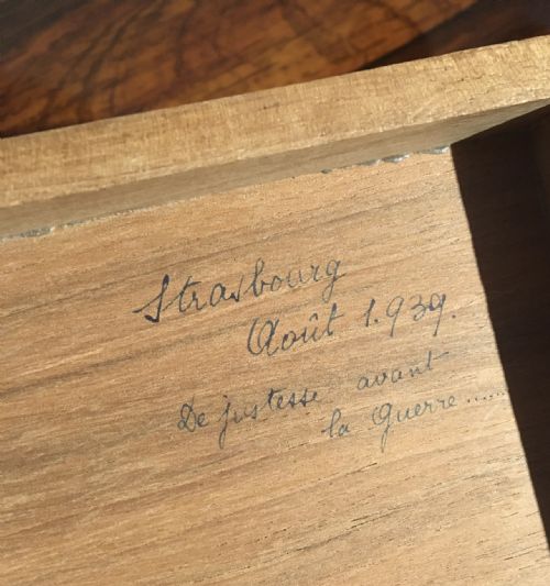 fig 4. MARQUETRY BOX IN THE MANNER OF SPINDLER 