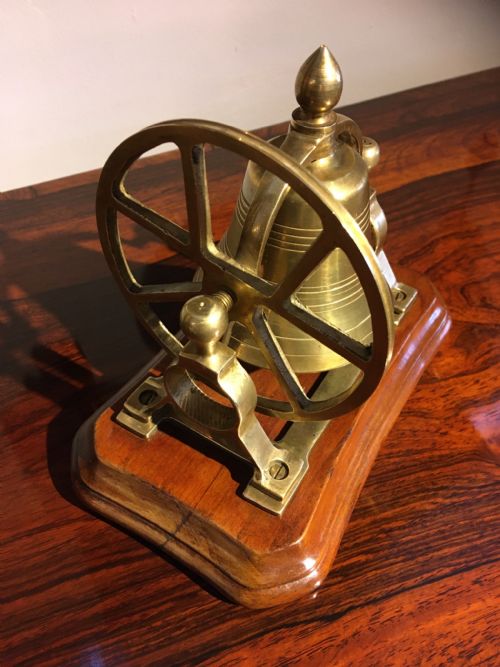 fig 1. BRASS TABLE, DESK OR COUNTER BELL