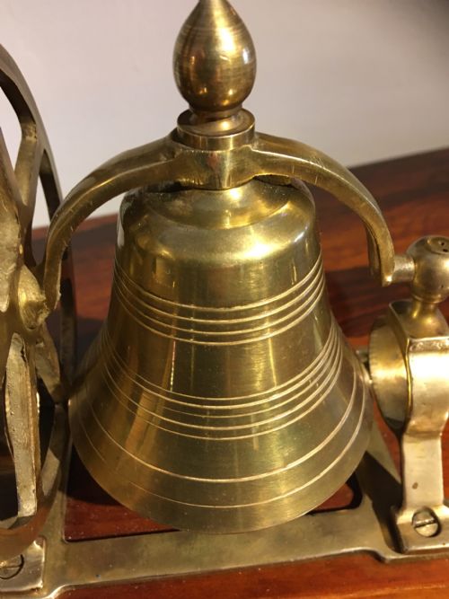 fig 4. BRASS TABLE, DESK OR COUNTER BELL