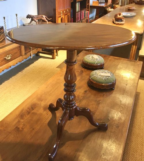 Mahogany Tilt Top Table