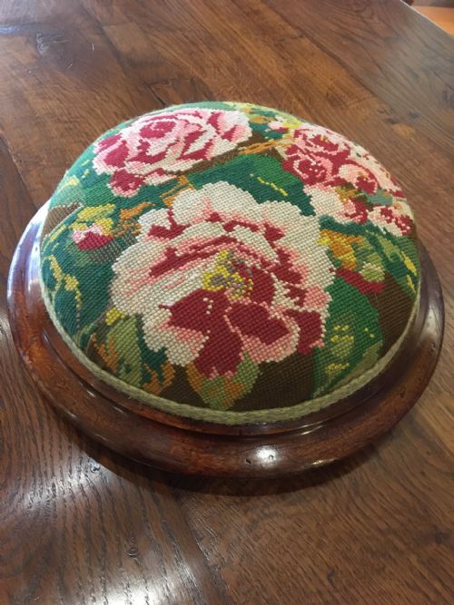 Victorian Mahogany Foot Stool