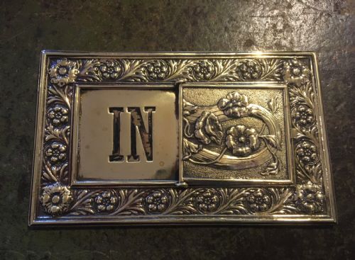 In / Out Sign