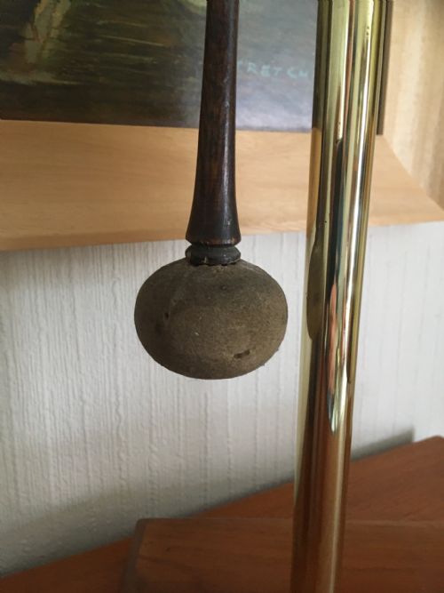 fig 1. WWl BRASS SHELL GONG