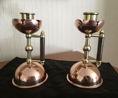 Christopher Dresser Design Candlesticks