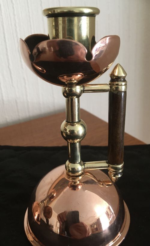 fig 4. CHRISTOPHER DRESSER DESIGN CANDLESTICKS 