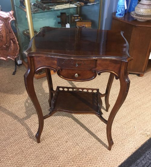 Walnut Work or Vanity Table