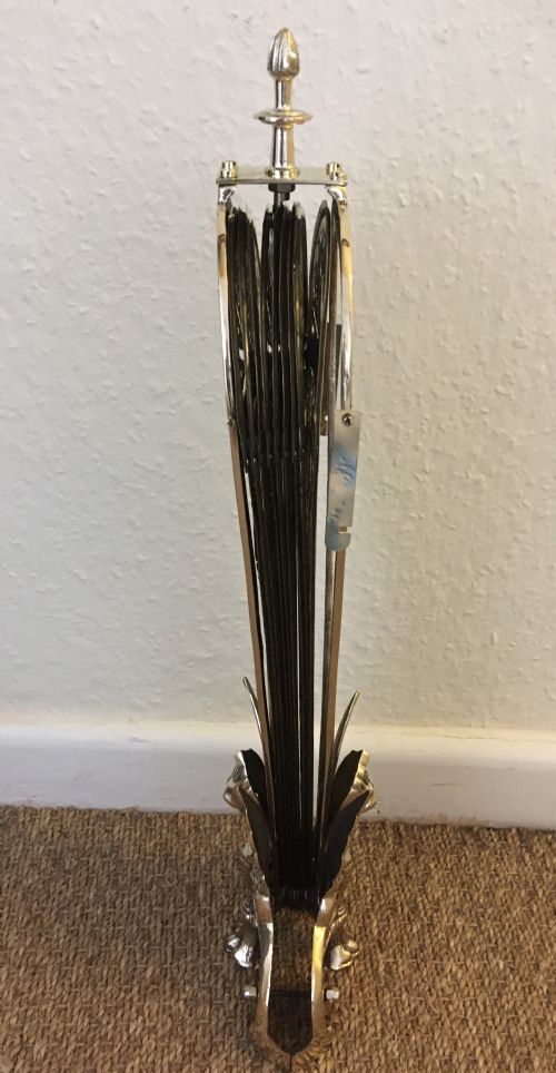 fig 1. BRASS PHOENIX FIRE SCREEN