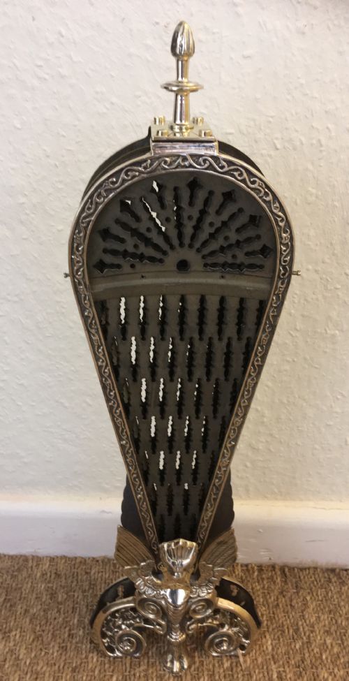 fig 4. BRASS PHOENIX FIRE SCREEN