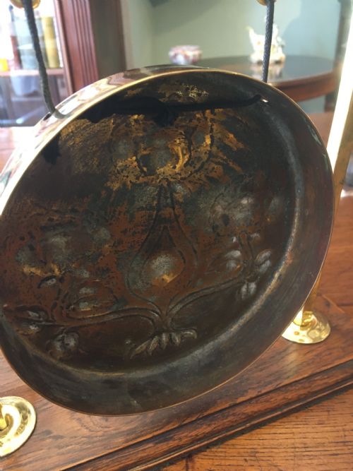 fig 2. ARTS AND CRAFTS TABLE GONG