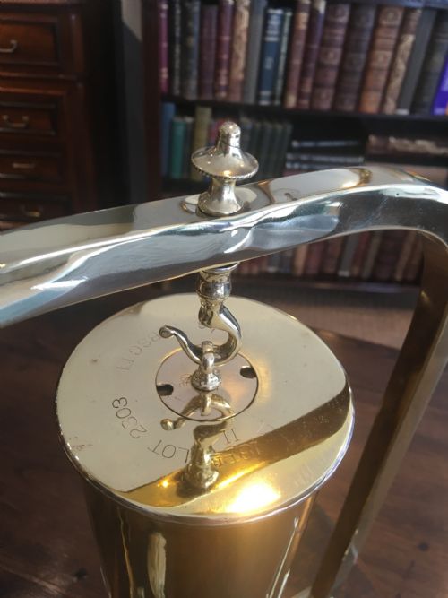 fig 2. WWI SHELL “GONG” ON STAND