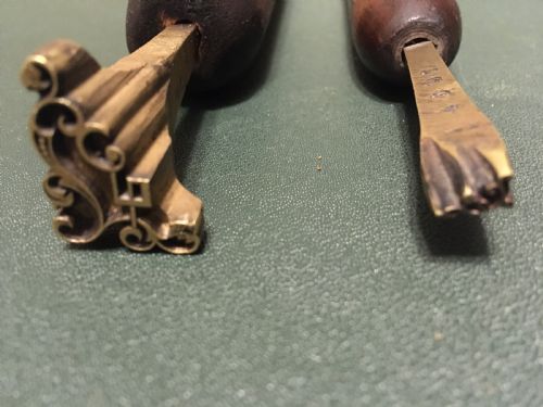 fig 5. COLLECTION OF BOOK BINDING TOOLS