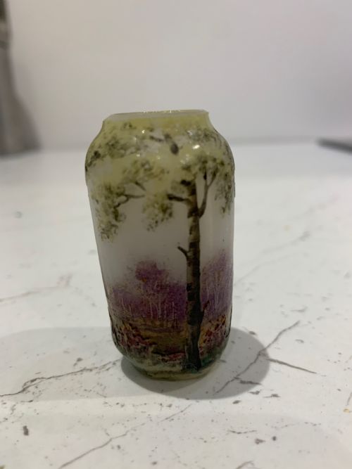 Daum Nancy Miniature Vase