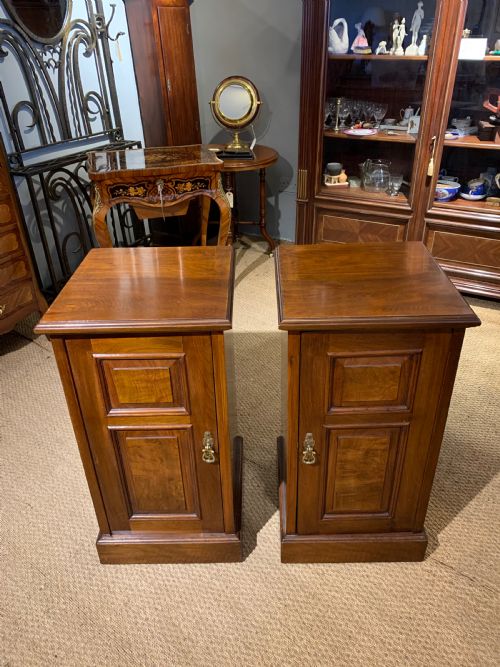 Pair of Edwardian Bedside Cabinets