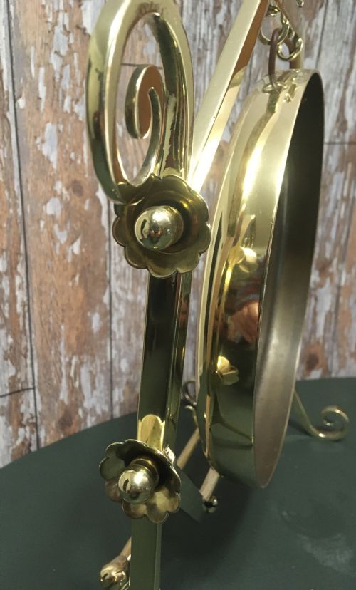 fig 4. ARTS AND CRAFTS BRASS GONG ON STAND