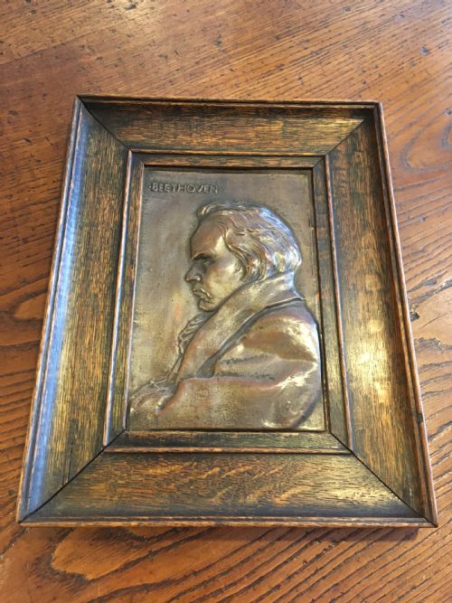Beethoven Copper Plaque