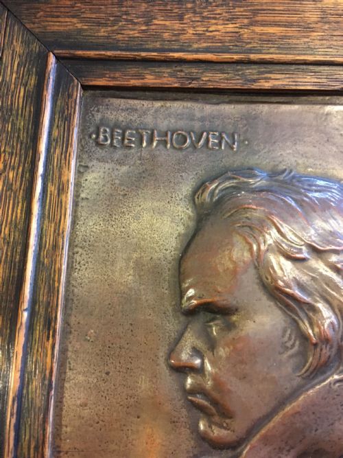 fig 3. BEETHOVEN COPPER PLAQUE