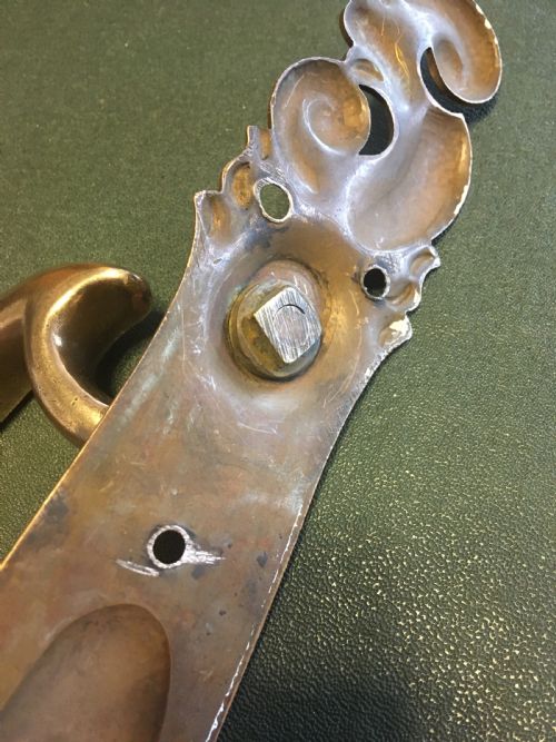 fig 4. ART NOUVEAU DOOR HANDLE