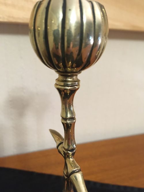 fig 2. AESTHETIC MOVEMENT TOWNSEND & CO CANDLESTICKS