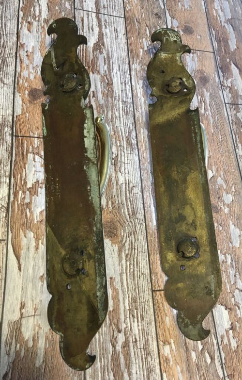 fig 2. ART NOUVEAU DOOR PULLS
