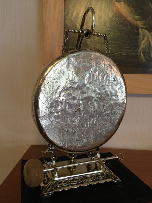 Late Victorian Table Gong