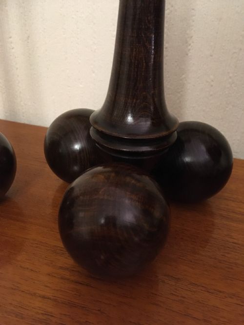 fig 1. PAIR ART DECO CANDLESTICKS 