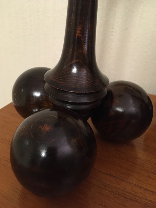 fig 2. PAIR ART DECO CANDLESTICKS 
