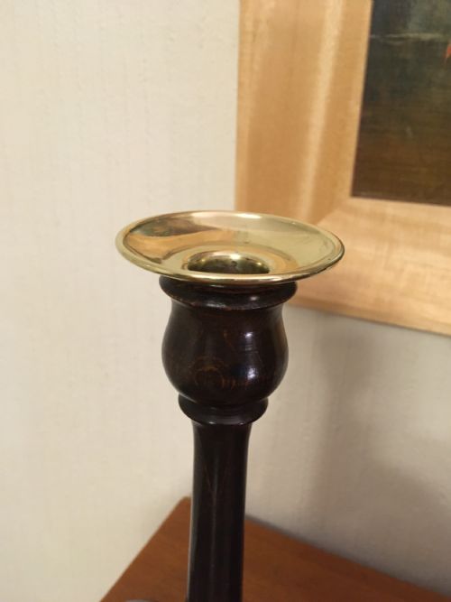fig 4. PAIR ART DECO CANDLESTICKS 