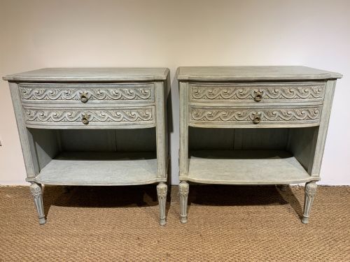 Pair of Late 19th Century Bedside Cabinets