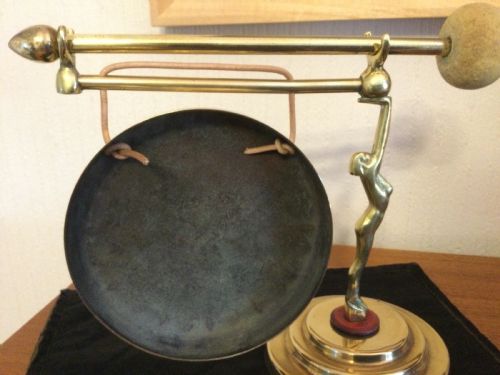 fig 2. ART DECO TABLE GONG 