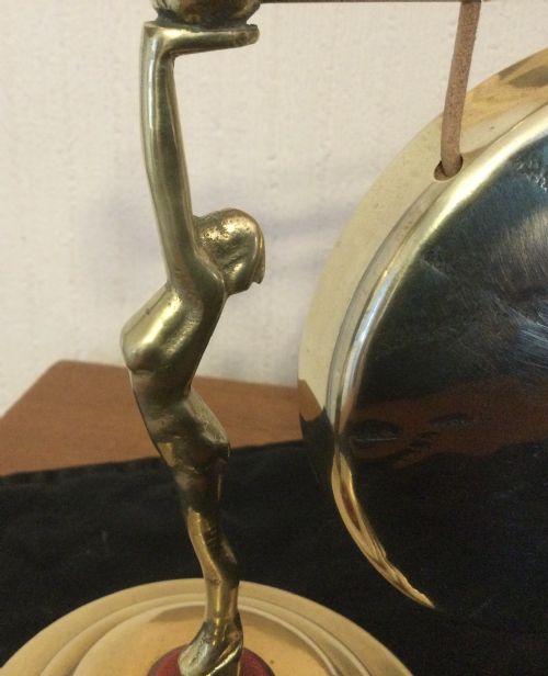 fig 4. ART DECO TABLE GONG 
