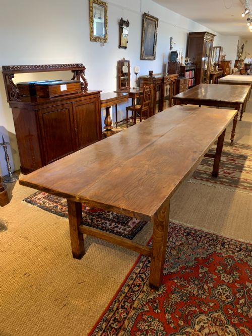 Elm Farmhouse Table 260 Cms